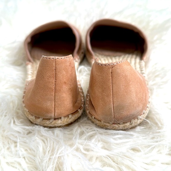 EILEEN FISHER espadrille suede leather flat - Picture 5 of 6